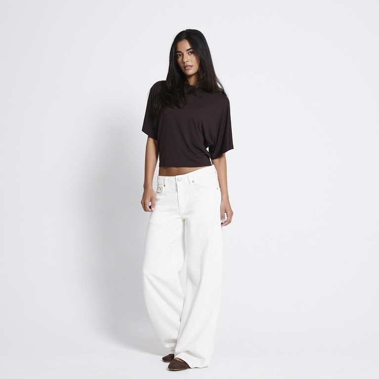 Tee top "Emmie" Brown